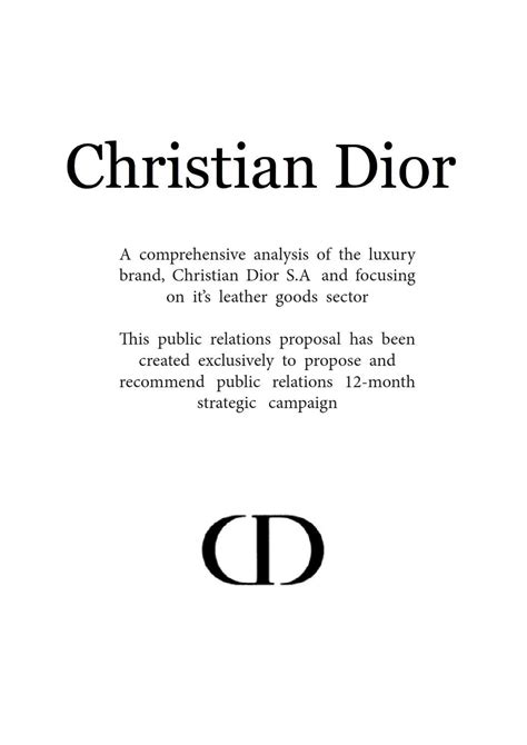 christian dior vision statement|Christian Dior values.